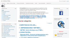 Desktop Screenshot of 4c-consultoria.net