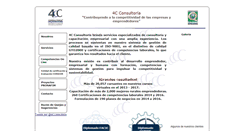 Desktop Screenshot of 4c-consultoria.com